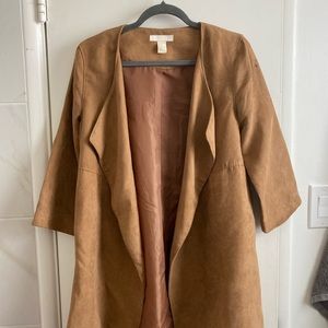 Coat with ink stain